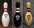 Bowling Pin Salt & Pepper Grinders Bowling Pin Salt & Pepper Grinders