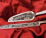Comic Book Wedding Cake Servers