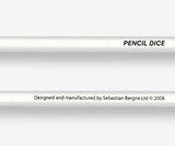 Pencil Dice - Pencil with Integrated Rolling Dice