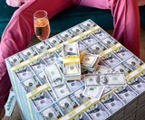 Million Dollar Cube Money Table