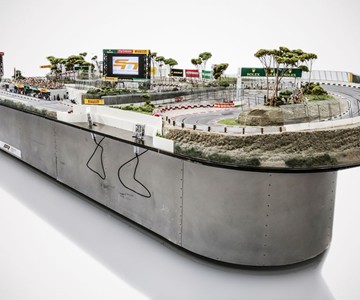 Formula 1 Slot Car Racetrack