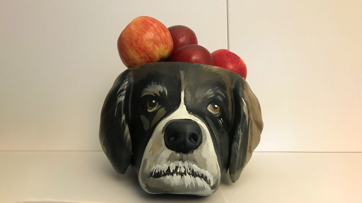 Your Dog's Face Fruit Bowls & Planters Your Dog's Face Fruit Bowls & Planters