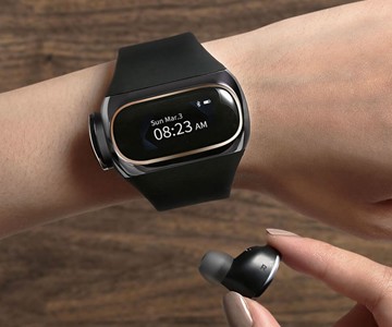 Wearbuds - Wireless Earbuds with Wristband Charger Wearbuds - Wireless Earbuds with Wristband Charger