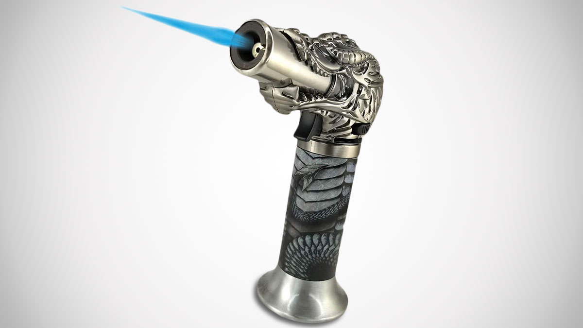 Dragon's Breath Jumbo Turbo Blue Flame Torch