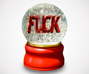 F*ck Snow Globe